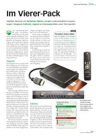 SAT+KABEL: Im Vierer-Pack (Ausgabe: 11-12/2012)