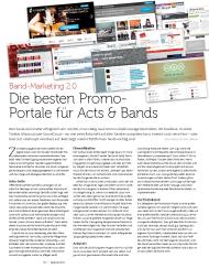 Beat: Die besten Promo-Portale für Acts & Bands (Ausgabe: 4)