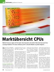 PC Games Hardware: Marktübersicht CPUs (Ausgabe: 5)