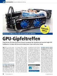 PC Games Hardware: GPU-Gipfeltreffen (Ausgabe: 11)