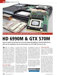 PC Games Hardware: HD 6990M & GTX 570M (Ausgabe: 11)