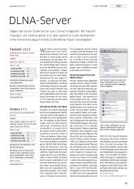 Macwelt: DLNA-Server (Ausgabe: 5)