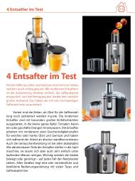 Technik zu Hause.de: 4 Entsafter im Test (Vergleichstest)