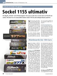 PC Games Hardware: Sockel 1155 ultimativ (Ausgabe: 6)