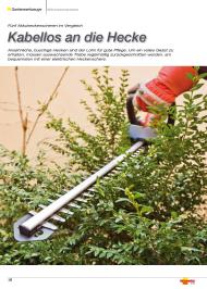 Heimwerker Praxis: Kabellos an die Hecke (Ausgabe: 3/2013 (Mai/Juni))
