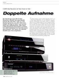 Heimkino: Doppelte Aufnahme (Ausgabe: 6-7/2013 (Juni/Juli))