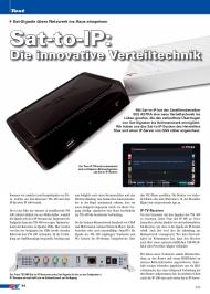 Sat Empfang: Sat-to-IP: Die innovative Verteiltechnik (Ausgabe: 3/2013 (Juni-August))