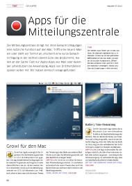 Macwelt: Apps für die Mitteilungszentrale (Ausgabe: 7)