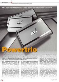 CAR & HIFI: Powertrio (Ausgabe: 4/2013 (August/September))