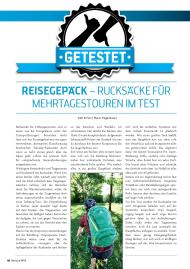 World of MTB: Reisegepäck - Rucksäcke für Mehrtagestouren im Test (Ausgabe: 7)
