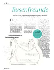 active woman: Busenfreunde (Ausgabe: Nr. 4 (Juli/August 2013))