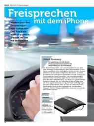 connect iOS: Freisprechen mit dem iPhone (Ausgabe: 2)