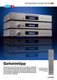 HiFi Test: Geheimtipp (Ausgabe: 4/2013 (Juli/August))