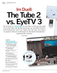 MAC LIFE: Im Duell: The Tube 2 vs. EyeTV 3 (Ausgabe: 7)
