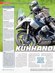 Motorrad News: Kuhhandel (Ausgabe: 8)