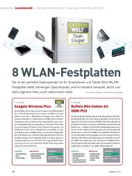 AndroidWelt: 8 WLAN-Festplatten (Ausgabe: 4/2013 (Juli/August))