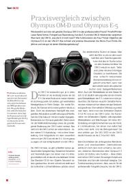 FineArtPrinter: Praxisvergleich zwischen Olympus OM-D und Olympus E-5 (Ausgabe: 4)