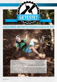 World of MTB: Knieschoner und Protektorenrucksäcke im Test (Ausgabe: 8)