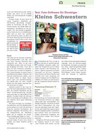 FOTO & VIDEO DIGITAL: Kleine Schwestern (Ausgabe: 1-2/2013 (Januar/Februar))