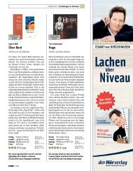 BÜCHER: Erzählungen & Romane (Ausgabe: 1/2013 (Januar/Februar))