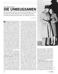 BÜCHER: Die Unbeugsamen (Ausgabe: 6/2012 (November/Dezember))