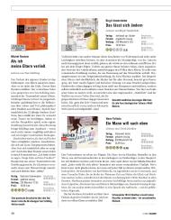 BÜCHER: Erzählungen & Romane (Ausgabe: 5/2012 (September/Oktober))