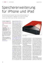 Macwelt: Speichererweiterung für iPhone und iPad (Ausgabe: 9)