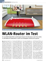 PC Games Hardware: WLAN-Router im Test (Ausgabe: 10)