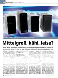 PC Games Hardware: Mittelgroß, kühl, leise? (Ausgabe: 10)