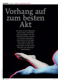 FOTOTEST: Vorhang auf zum besten Akt (Ausgabe: Nr. 5 (September/Oktober 2013))