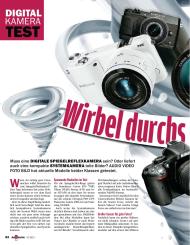 Audio Video Foto Bild: Wirbel durchs Kameraregal (Ausgabe: 10)
