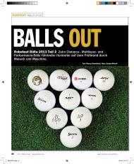 GOLF TIME: Balls out (Ausgabe: Nr. 6 (September 2013))
