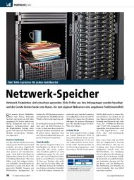 PC Games Hardware: Netzwerk-Speicher (Ausgabe: 6)