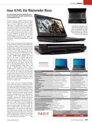 PC Games Hardware: Asus G74S: Ein flüsternder Riese (Ausgabe: 9)