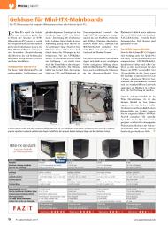 PC Games Hardware: Gehäuse für Mini-ITX-Mainboards (Ausgabe: 7)