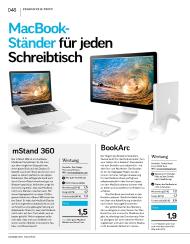 MAC LIFE: MacBook-Ständer für jeden Schreibtisch (Ausgabe: 11)