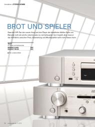 AUDIO/stereoplay: Brot und Spieler (Ausgabe: 11)