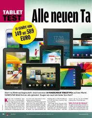 Computer Bild: Alle neuen Tablets im Test (Ausgabe: 24)