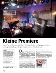 VIDEOAKTIV: Kleine Premiere (Ausgabe: 1)