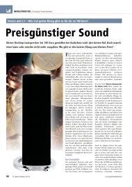 PC Games Hardware: Preisgünstiger Sound (Ausgabe: 1)
