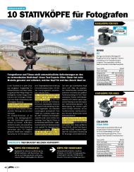 DigitalPHOTO: 10 Stativköpfe für Fotografen und Videofilmer (Ausgabe: 10)