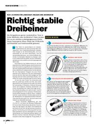 DigitalPHOTO: Richtig stabile Dreibeiner (Ausgabe: 9)