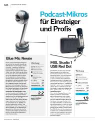 MAC LIFE: Podcast-Mikros für Einsteiger und Profis (Ausgabe: 10)