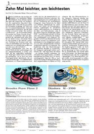 Laufmagazin SPIRIDON: Zehn Mal leichter, am leichtesten (Ausgabe: 12)