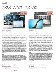 Beat: Neue Synth-Plug-ins (Ausgabe: 2)