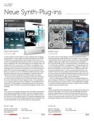 Beat: Neue Synth-Plug-ins (Ausgabe: 10)