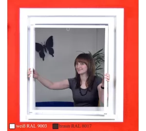 Matrasa Premium Slim Fliegengitter für Fenster von matrasa