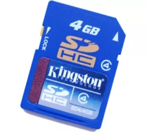 Kingston SD High Capacity 4GB (Klasse 4) von Kingston