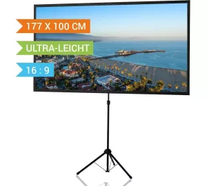 Celexon Beamer Leinwand Stativ Ultra-lightweight 177x100 cm von celexon
