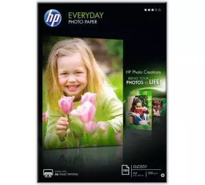HP Everyday Glossy Standard Fotopapier 200g/m² A4 von HP